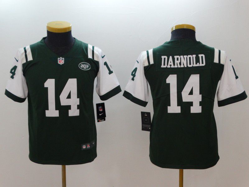 Youth New York Jets #14 Darnold Green Nike Vapor Untouchable Playe NFL Jerseys->san francisco 49ers->NFL Jersey